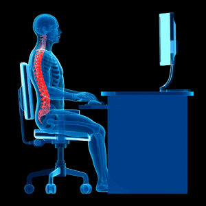 Colonne vertébrale bien positionnée Posture correcte